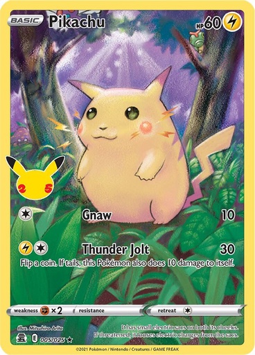 Pikachu - Celebrations 005/025