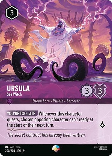 Ursula - Sea Witch (Epic) - Fabled (9) 