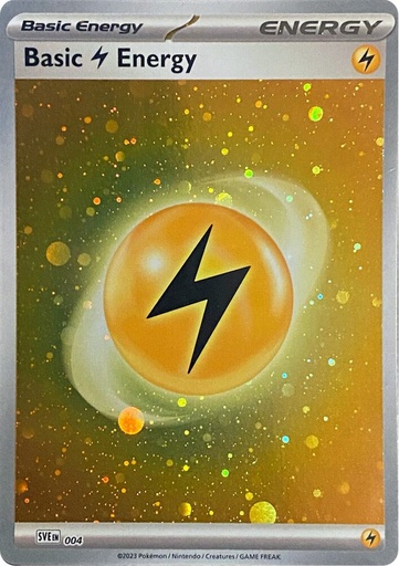 Basic Lightning Energy (Cosmos Holo) - SV01: Scarlet & Violet Base Set 004