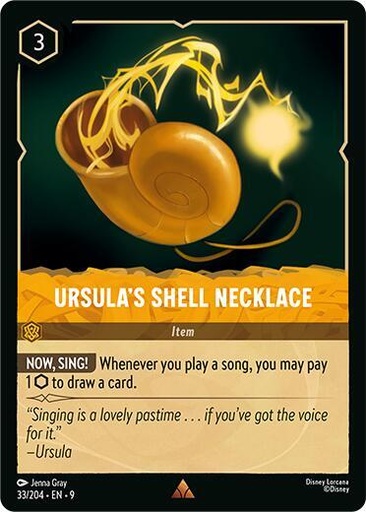 Ursula's Shell Necklace - Fabled (9) 