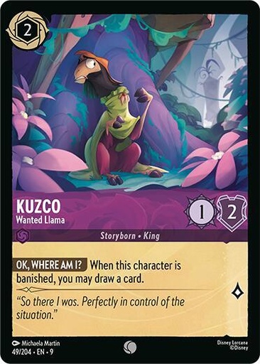 Kuzco - Wanted Llama - Fabled (9) 