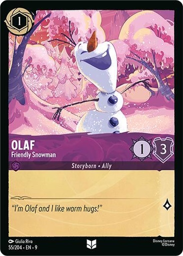 Olaf - Friendly Snowman - Fabled (9) 