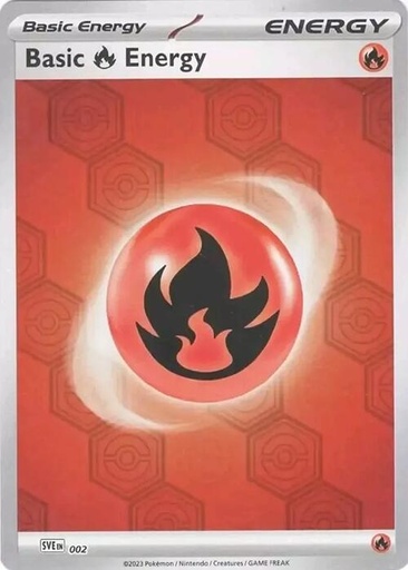 Basic Fire Energy - SV: Shrouded Fable 002