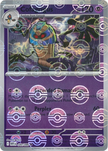 Cofagrigus (Poke Ball Pattern) - SV: White Flare (WHT)