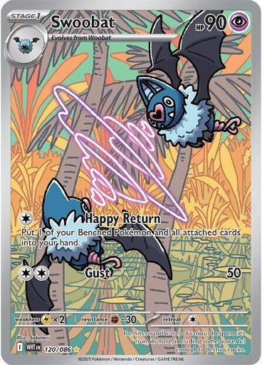 Swoobat - 120/086 - SV: White Flare (WHT)