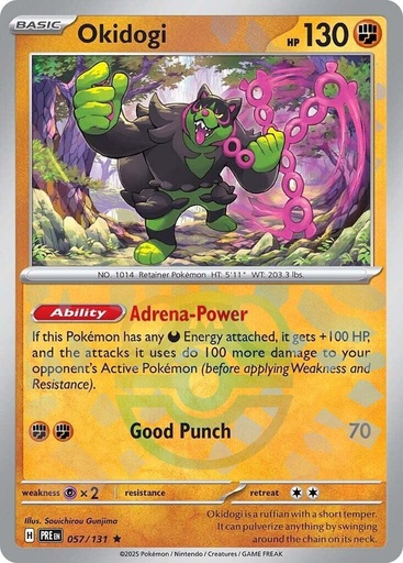 Okidogi (Master Ball Pattern) - SV: Prismatic Evolutions (PRE)
