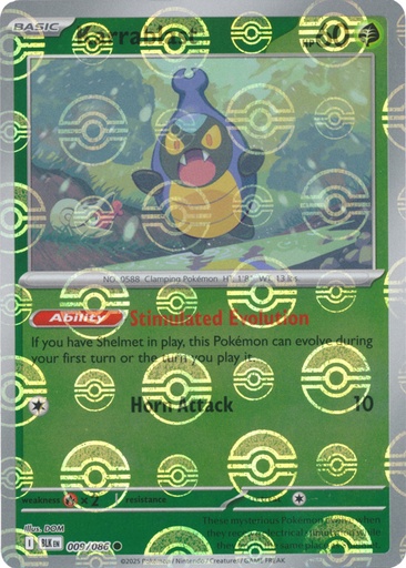 Karrablast (Poke Ball Pattern) - SV: Black Bolt (BLK)