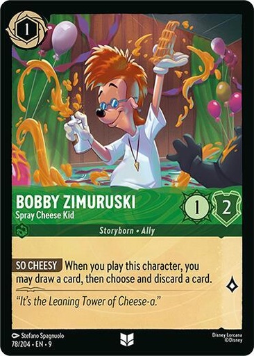 Bobby Zimuruski - Spray Cheese Kid - Fabled (9) 