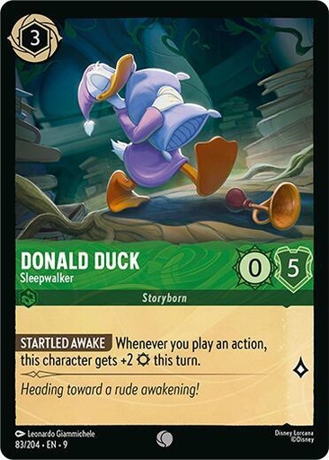 Donald Duck - Sleepwalker - Fabled (9) 