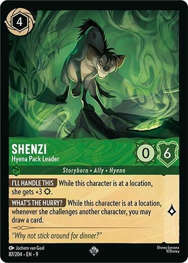 Shenzi - Hyena Pack Leader - Fabled (9) 