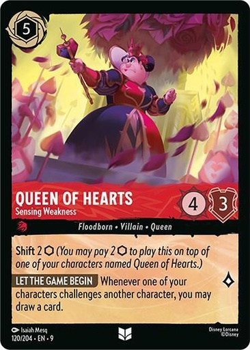 Queen of Hearts - Sensing Weakness - Fabled (9) 