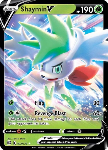 Shaymin V - SWSH09: Brilliant Stars 013/172
