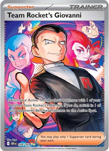 Team Rocket's Giovanni - 238/182 - SV10: Destined Rivals (DRI)