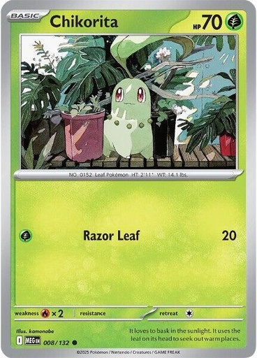 Chikorita - ME01: Mega Evolution (MEG)