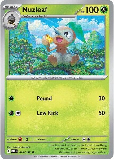 Nuzleaf - ME01: Mega Evolution (MEG)