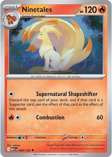 Ninetales - ME01: Mega Evolution (MEG)