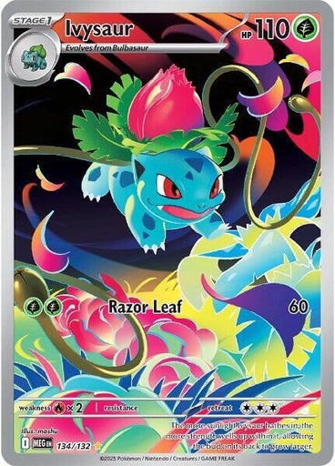 Ivysaur - 134/132 - ME01: Mega Evolution (MEG)
