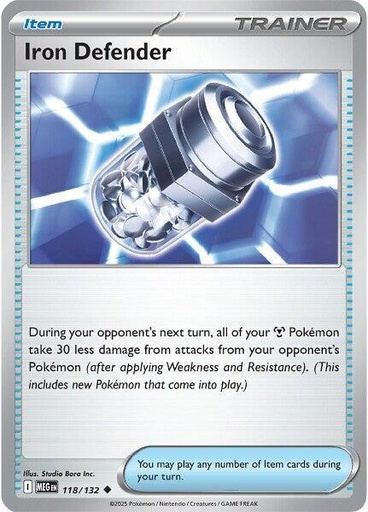 Iron Defender - ME01: Mega Evolution (MEG)