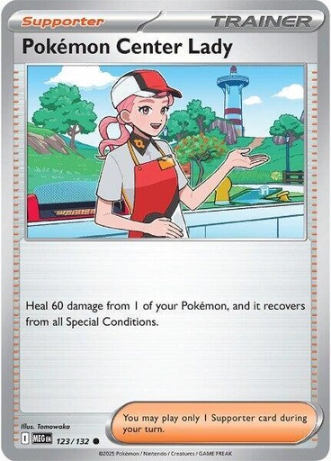 Pokemon Center Lady - ME01: Mega Evolution (MEG)