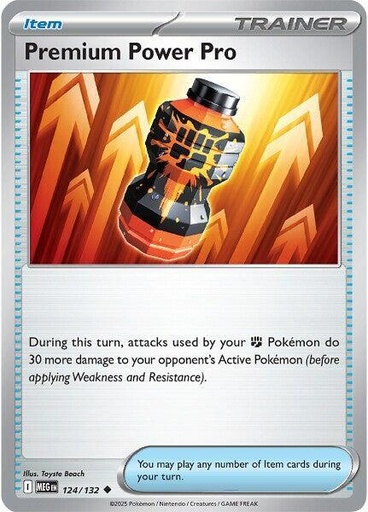 Premium Power Pro - 124/132 - ME01: Mega Evolution (MEG)