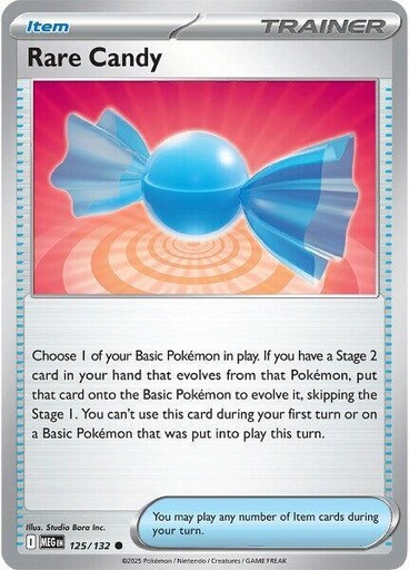 Rare Candy - 125/132 - ME01: Mega Evolution (MEG)