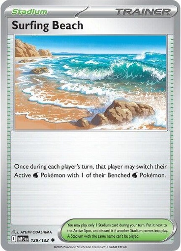Surfing Beach - ME01: Mega Evolution (MEG)