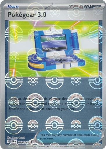 Pokegear 3.0 (Poke Ball Pattern) - SV: Black Bolt (BLK)