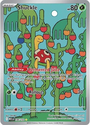 Shuckle - 136/132 - ME01: Mega Evolution (MEG)