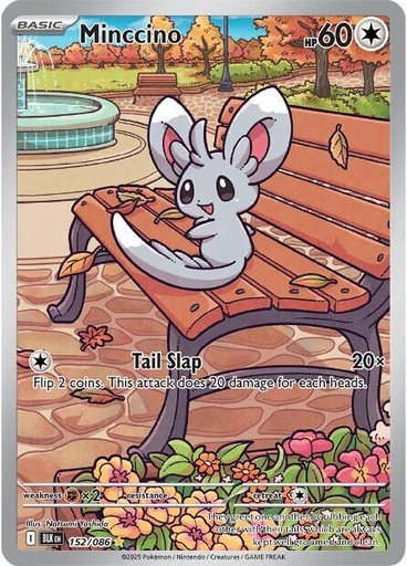 Minccino - 152/086 - SV: Black Bolt (BLK)