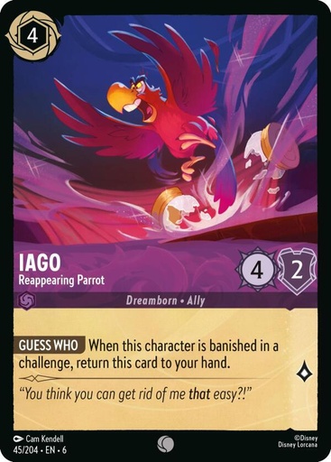Iago - Reappearing Parrot - Azurite Sea (6) 