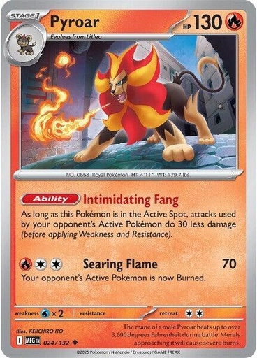 Pyroar - ME01: Mega Evolution (MEG)