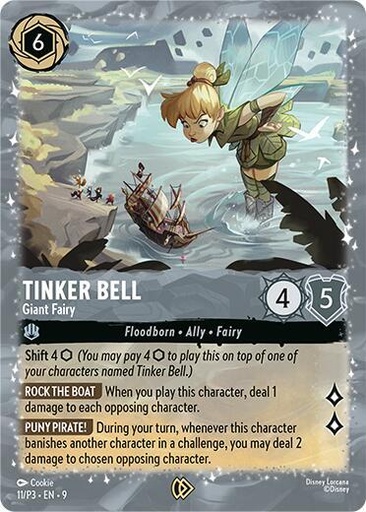 Tinker Bell - Giant Fairy - Disney Lorcana Promo Cards (DLPC)