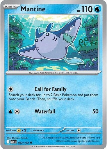 Mantine - ME01: Mega Evolution (MEG)