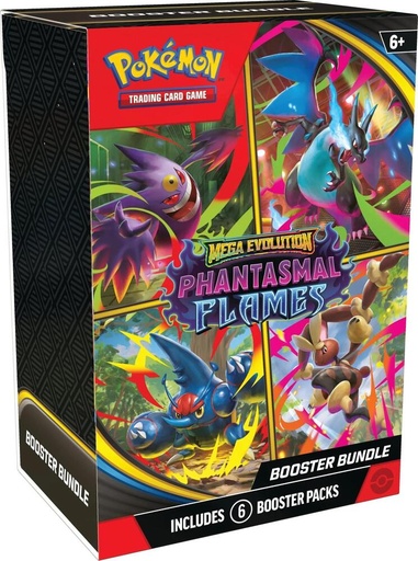 [10-10191-106] Phantasmal Flames Booster Bundle - ME02: Phantasmal Flames (PFL)(Español)