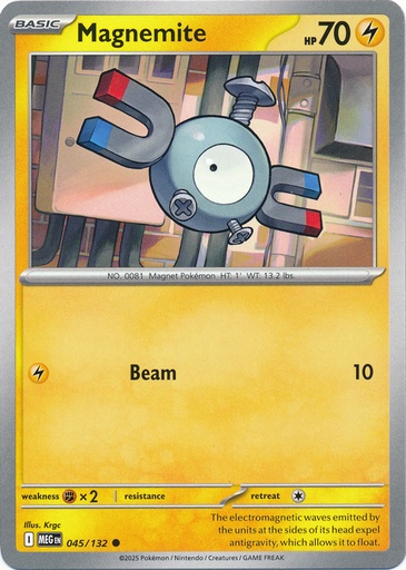 Magnemite - ME01: Mega Evolution (MEG)