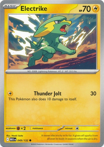 Electrike - ME01: Mega Evolution (MEG)