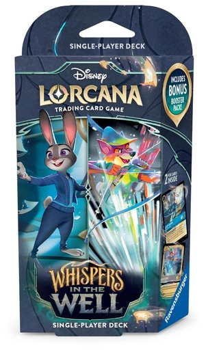 [11090000] Disney Lorcana: Whispers in the Well Starter Deck (Sapphire & Steel) - Whispers in the Well (10)