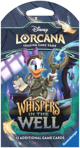 [11090006] Disney Lorcana: Whispers in the Well Sleeved Booster Pack - Whispers in the Well (10)