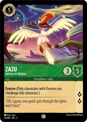 Zazu - Advisor to Mufasa - Shimmering Skies (5) 