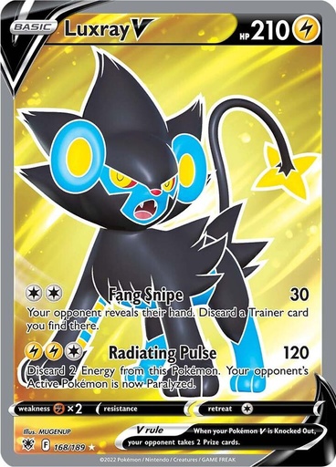 Luxray V (Full Art) - SWSH10: Astral Radiance (SWSH10)