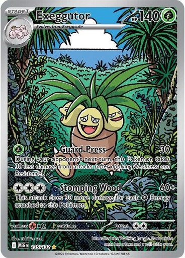 Exeggutor - 135/132 - ME01: Mega Evolution (MEG)