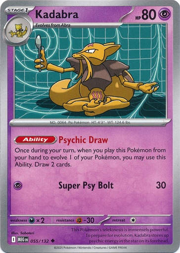 Kadabra - ME01: Mega Evolution (MEG)