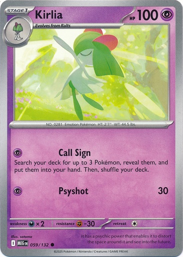 Kirlia - ME01: Mega Evolution (MEG)