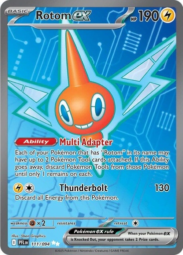Rotom ex - 111/094 - ME02: Phantasmal Flames (PFL)