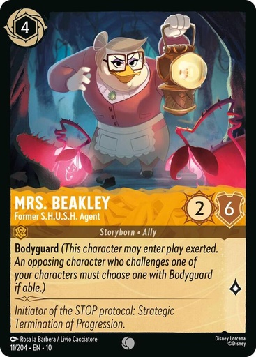 Mrs. Beakley - Former S.H.U.S.H. Agent - Whispers in the Well (10) 