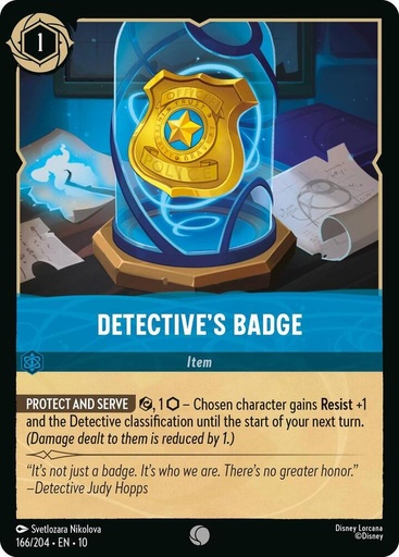 Detective's Badge - Whispers in the Well (10) 