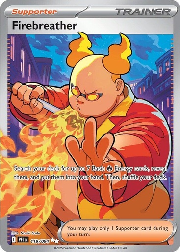 Firebreather - 119/094 - ME02: Phantasmal Flames (PFL)