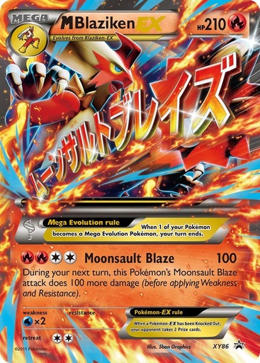 M Blaziken EX - XY Promos (PR)