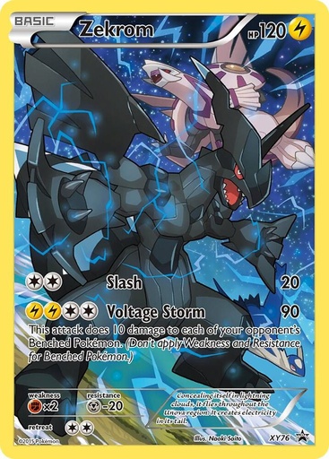 Zekrom (Full Art Promo) - XY Promos (PR)