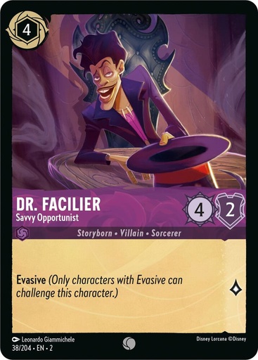 Dr. Facilier - Savvy Opportunist - Rise of the Floodborn (2) 